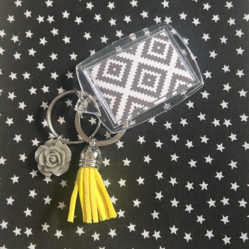 Nope handcrafted keychain - Picture 2 of 2